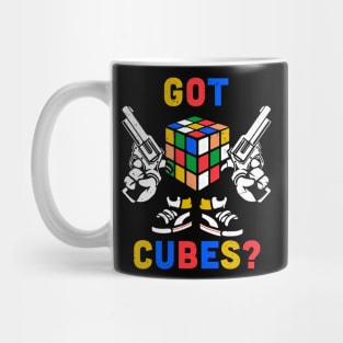 Got cubes ? Rubiks cube gift idea / speed cube Mug